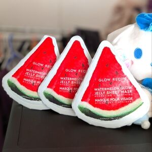 3 Glow Recipe Watermelon Glow Sheet Masks *FIRM PRICE